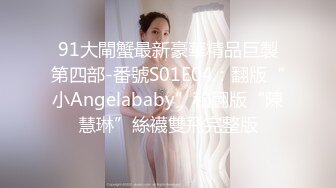 91大閘蟹最新豪華精品巨製第四部-番號S01E04：翻版“小Angelababy”和翻版“陳慧琳”絲襪雙飛完整版