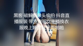 黑客 破解摄像头偷拍 抖音直播服装 带货房间女主播换衣服晚上睡觉在里面啪啪