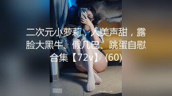 二次元小萝莉，人美声甜，露脸大黑牛、假几巴、跳蛋自慰合集【72v】 (60)