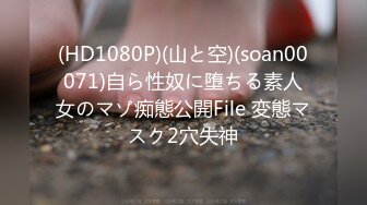 (HD1080P)(山と空)(soan00071)自ら性奴に堕ちる素人女のマゾ痴態公開File 変態マスク2穴失神