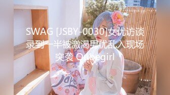 SWAG [JSBY-0030]女优访谈录到一半被激渴男优乱入现场突袭 Qubegirl