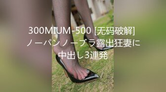 300MIUM-500 [无码破解] ノーパンノーブラ露出狂妻に中出し3連発